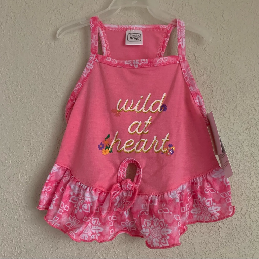 Simply Wag pet dress "Wild At Heart